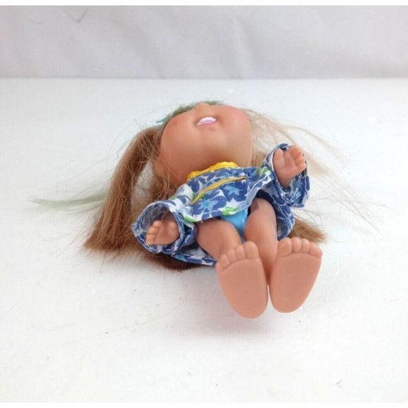 2006 OAA Cabbage Patch Kids 5" Doll With Blonde & Blue Hair Rare - Picture 6 of 6